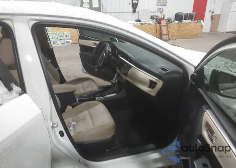 2016 Toyota Corolla Le from USA, damaged, VIN 2T1BURHE2GC599193